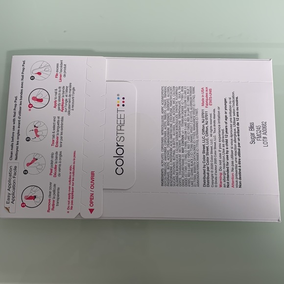 Color Street Sugar Bliss Petite Nail Strips - Picture 3 of 3